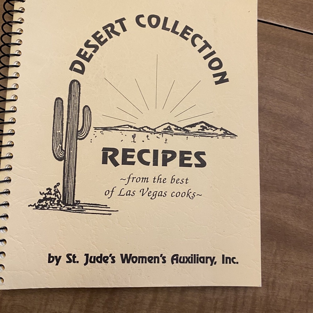 VTG Regional Cookbook Local Comb Las Vegas Nevada St Jude Women’s Auxiliary
